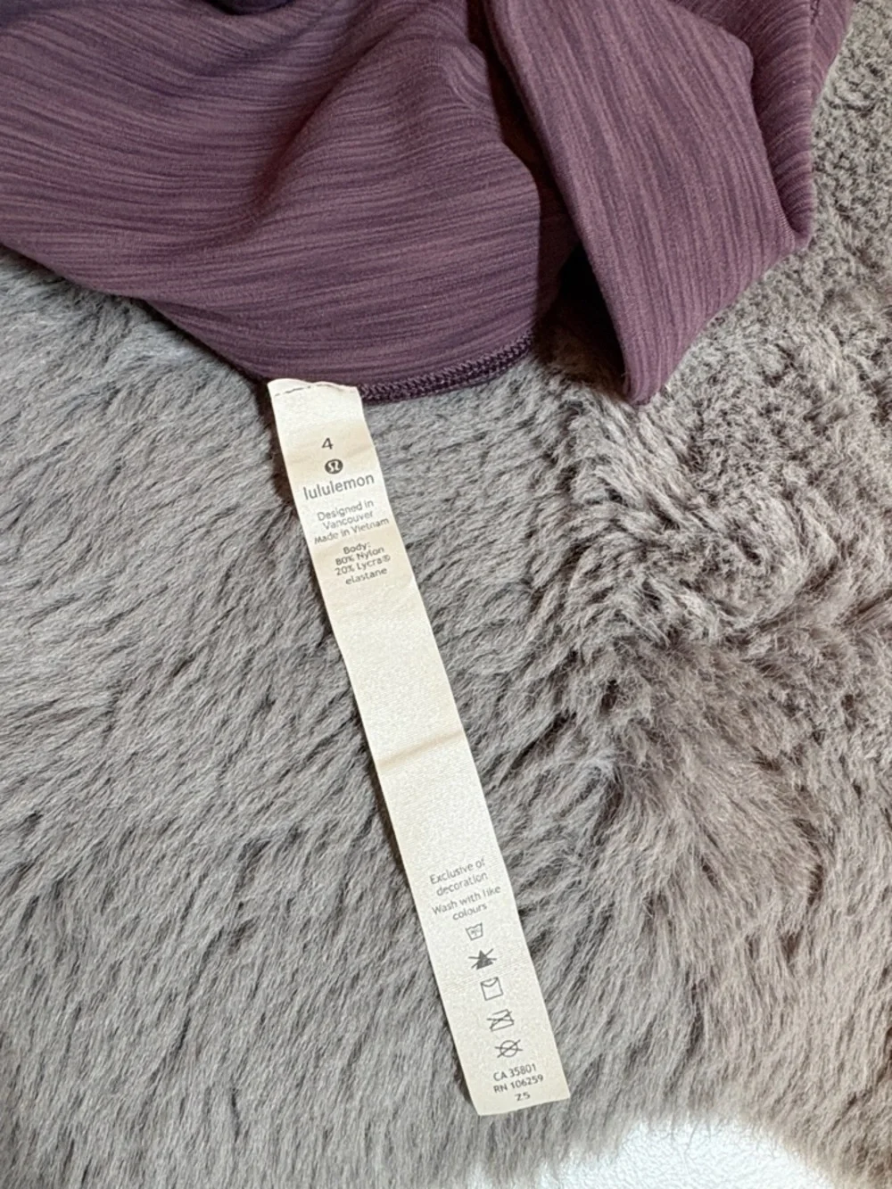 lululemon athletica Mauve/Purple Leggings Size 4